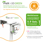 Neu bei uns: 3D Röntgendiagnostik mit moderstem Low Dose DVT PAX I3D green